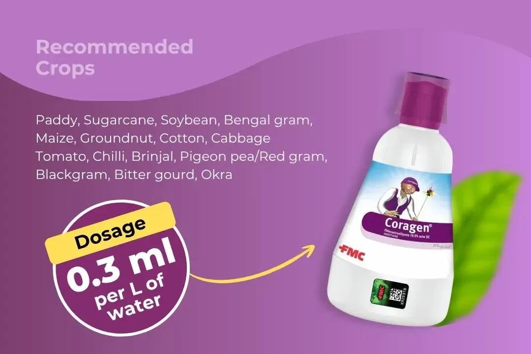 Coragen Insecticide Dosage Per Litre And Recommended Crops