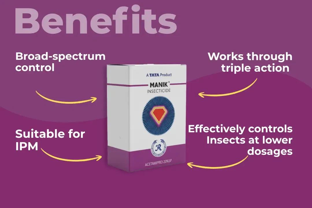 Tata Manik Insecticide Benefits